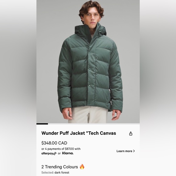 Lululemon Tech Parka - Picture 1 of 4